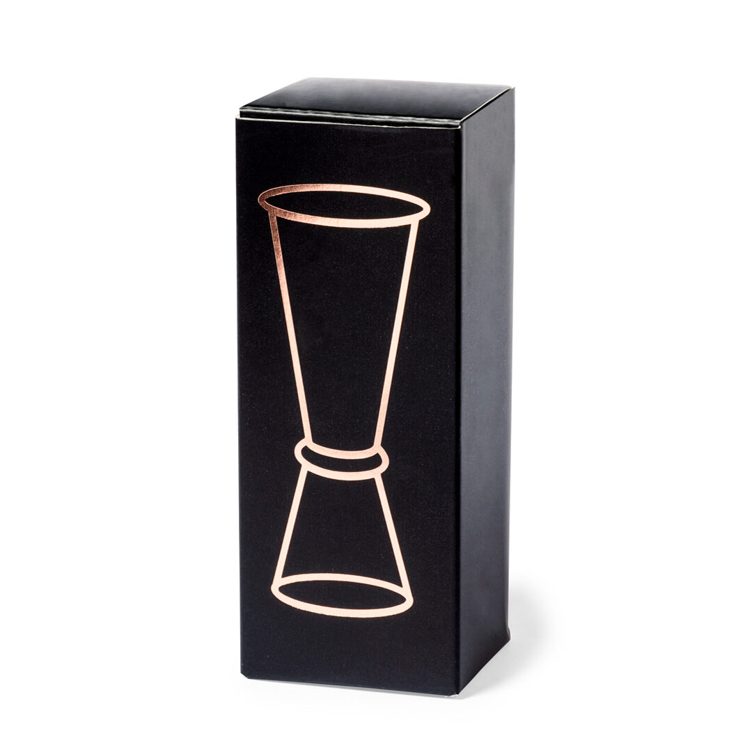 Dzērienu dozators no nerūsējošā tērauda ar vara pārklājumu – 25 ml/ 50 ml