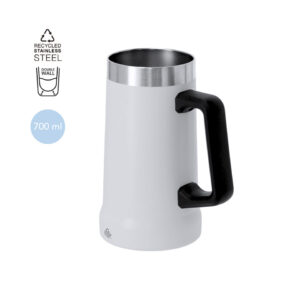 Jug made of recycled stainless steel – 700 ml