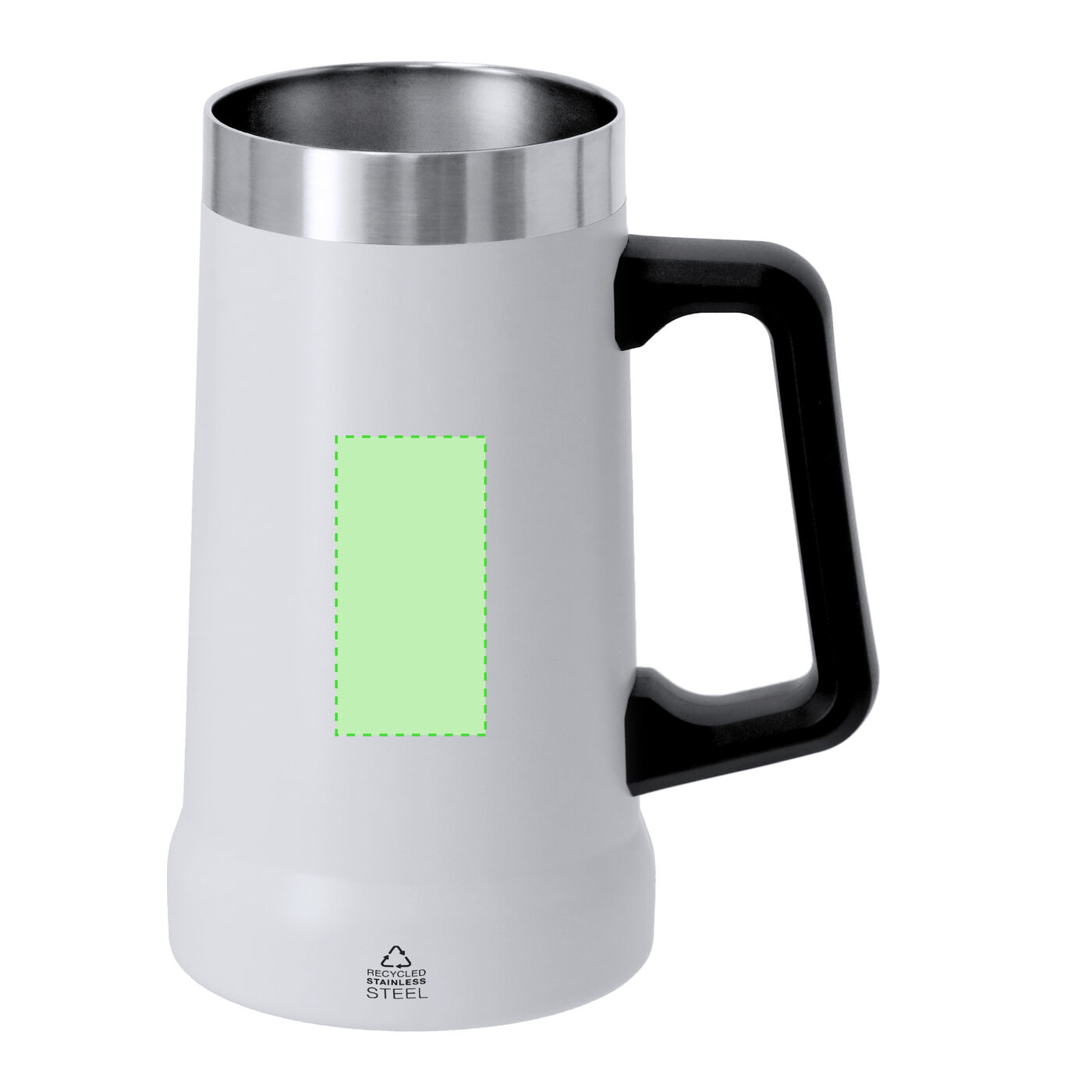 Jug made of recycled stainless steel – 700 ml