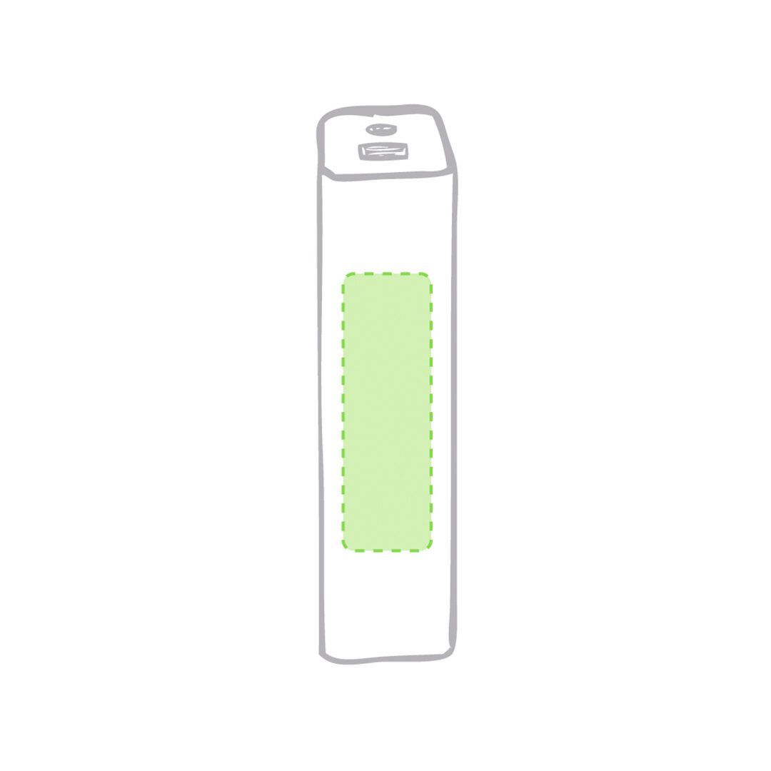 2200 mAh aluminium Power Bank