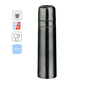 Stainless steel thermos with 2 mugs – 750 ml