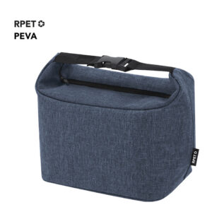 Cool bag made of 600D RPET with buckle closure