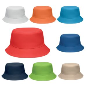 Bucket hat made of polyester
