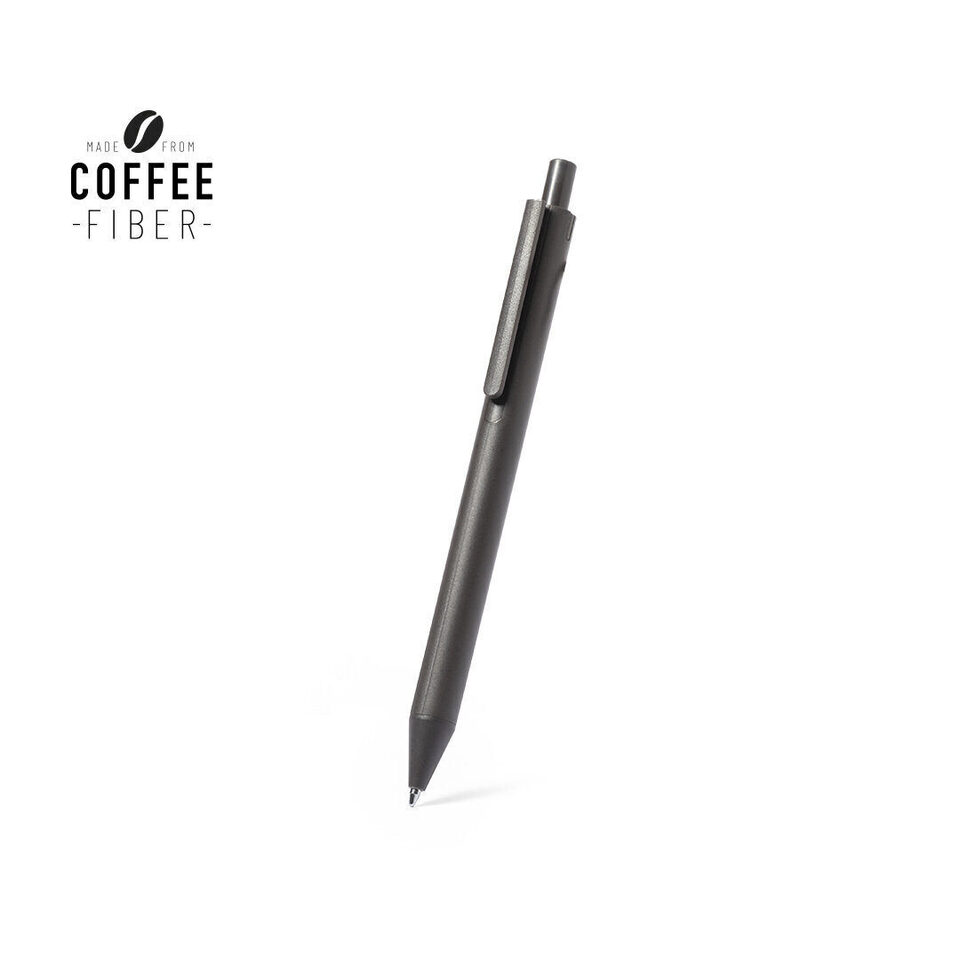 Natural fibre ballpoint pen made from coffee grounds