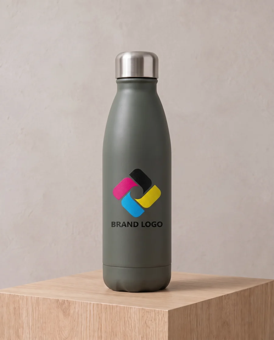 Digitālā / UV apdruka – termopudele ar krāsainu logo