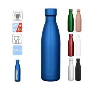 Dubultsienu termopudele no nerūsējošā tērauda – 500 ml