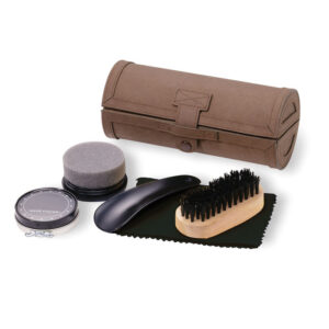 Luxury shoe care set – Brown