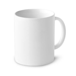 Classic ceramic mug – 300 ml – White