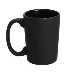 Keramikas krūze ar matētu ārpusi un reljefu – 400 ml