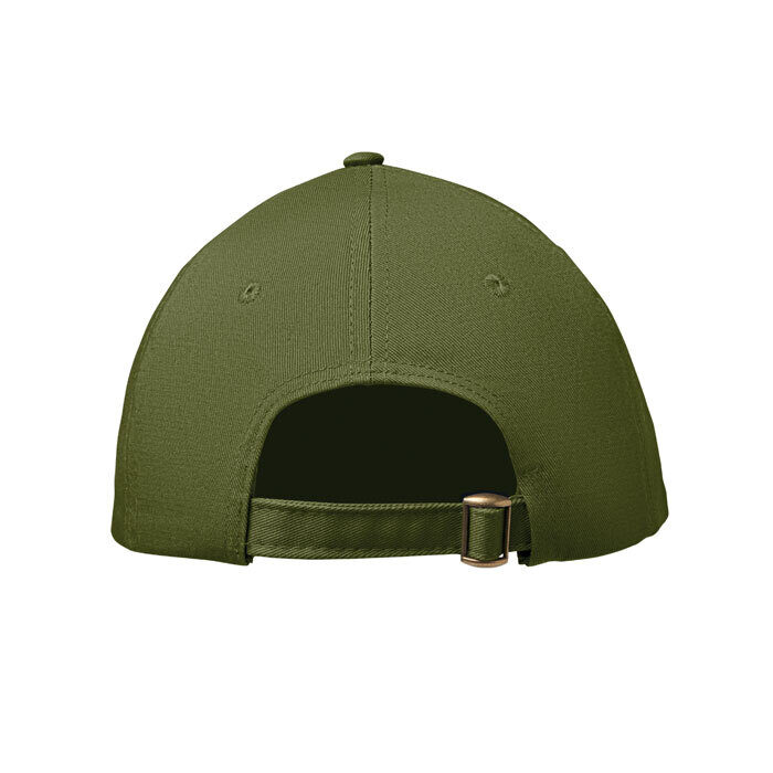 Cotton baseball cap with Oxford peak