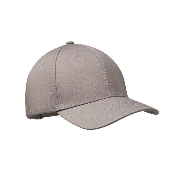Cotton baseball cap with Oxford peak