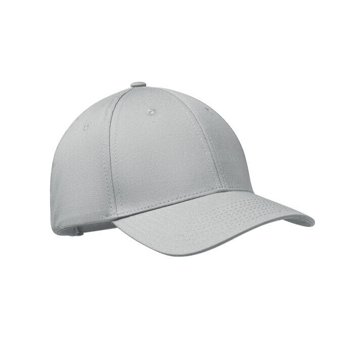 Cotton baseball cap with Oxford peak