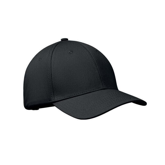 Cotton baseball cap with Oxford peak