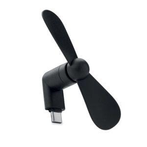 Portable USB-C fan for phone