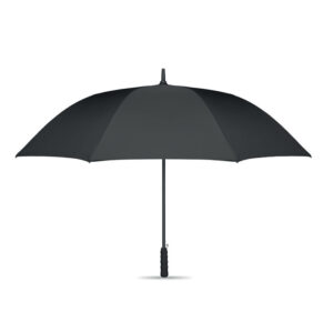 Windproof RPET umbrella, 27″ – Black