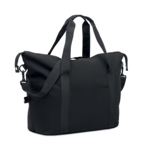 Weekend bag made of recycled materials – Black