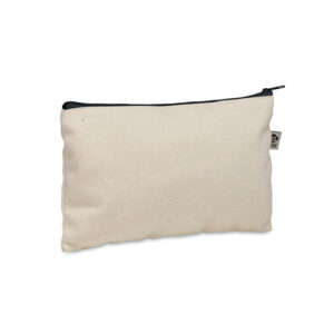 Organic cotton cosmetic bag – Black