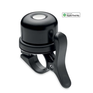 Bicycle bell with smart tracker – Black