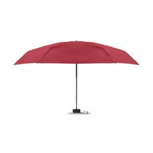 Kompakts vēja izturīgs lietussargs, 19″ – Bordo