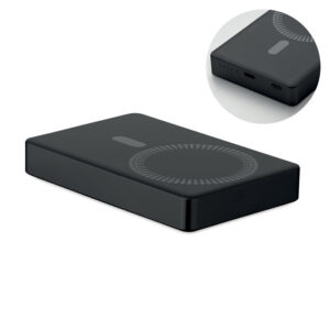 Magnētisks bezvadu ārējais akumulators, 10 000 mAh – Melna