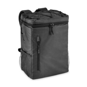 RPET termo mugursoma, 9 l – Melna