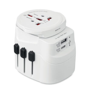 SKROSS® PRO Light USB ceļojumu adapteris, 30 W – Balta
