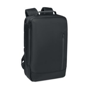 Žakarda datora mugursoma, 15" – Melna