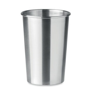 Stainless steel cup – 350 ml – Silver