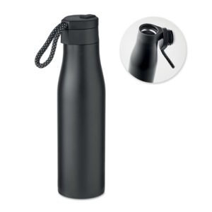Termopudele ar magnētisku vāciņu – 600 ml – Melna