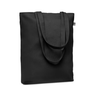 Organic canvas shopping bag