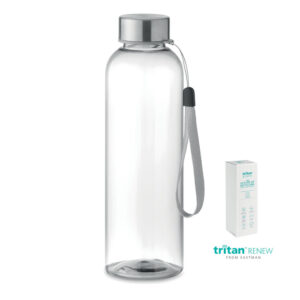 Tritan Renew™ bottle with steel handle – 500 ml – White
