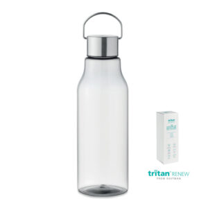 Tritan Renew™ bottle with steel handle – 800 ml – White