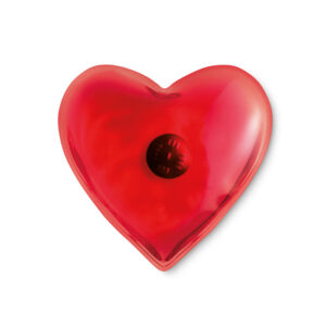 Heart-shaped hand warmer – Red