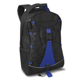Adventure backpack with contrasting trim – Blue