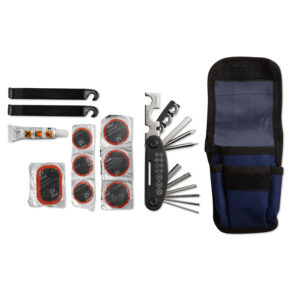 Velosipēda remonta komplekts ar multiinstrumentu – Zila