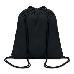Coloured cotton bag with drawstring, 100 g/m²
