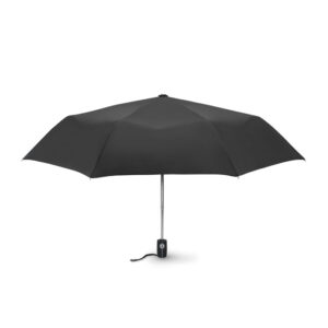 Premium saliekams vētras lietussargs, 21″ – Melna