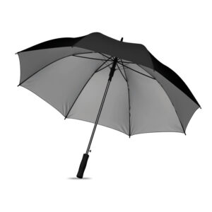 Liels automātisks lietussargs, 27″ – Melna