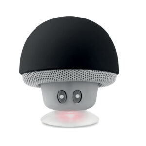 Speaker in mushroom shape with suction cup – Black