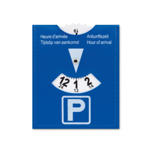 PVC stāvēšanās karte – Zila