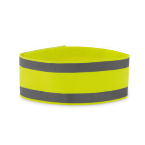 Laikras sports armband with reflector – Yellow