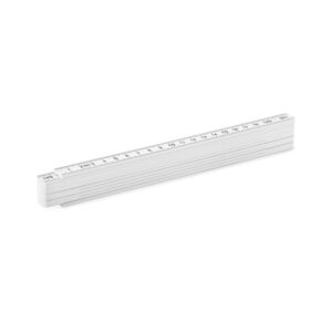Plastmasas saliekamais mērmetrs, 2 m – Balta