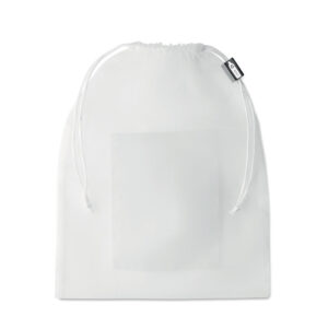 RPET mesh bag for vegetables – White