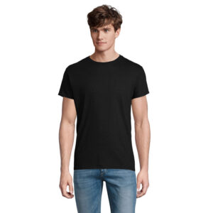 Unisex T-krekls no organiskās kokvilnas SOL'S Epic, 140 g/m², tonis Deep Black