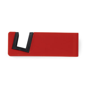 Foldable phone holder with non-slip supports