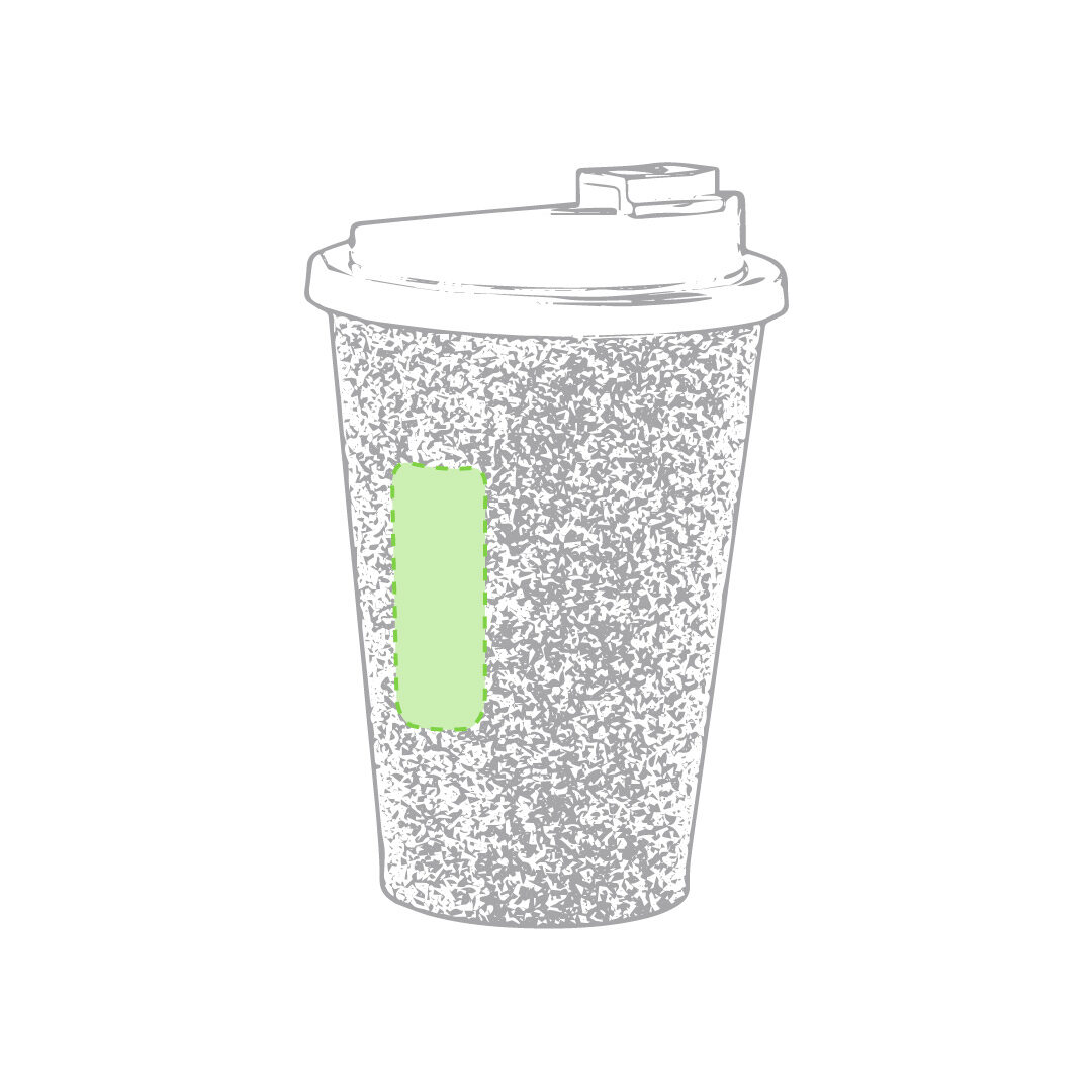 Thermal mug with natural cork finish – 350 ml