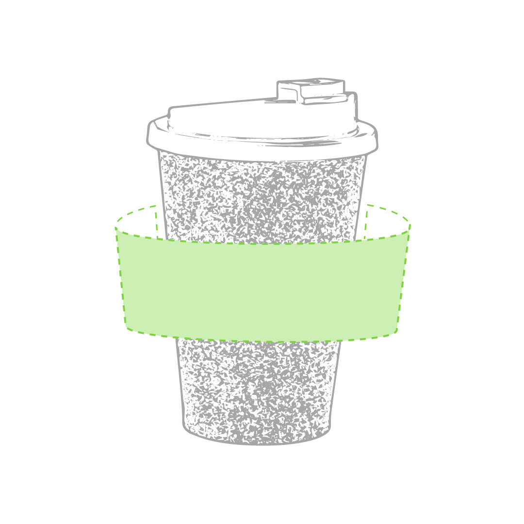Thermal mug with natural cork finish – 350 ml