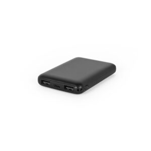 Power bank with three outputs – 5 000 mAh – Black