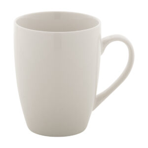 Augsta balta porcelāna krūze dāvanu kastītē, 350 ml – Balta