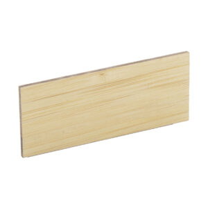 Bambusa vārda nozīmīte ar drošības adatu, 70×28 mm – Dabīga
